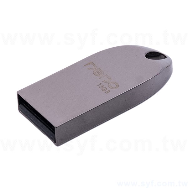 隨身碟-台灣設計隨身碟禮贈品-尖頭造型金屬USB隨身碟-客製隨身碟容量-採購訂製股東會贈品_1